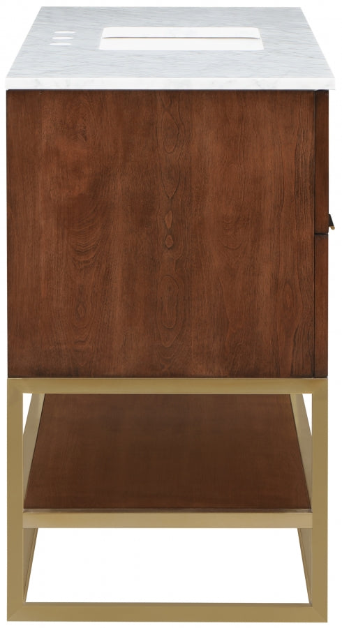 Meuble-lavabo mural pour salle de bain avec lavabo inclus