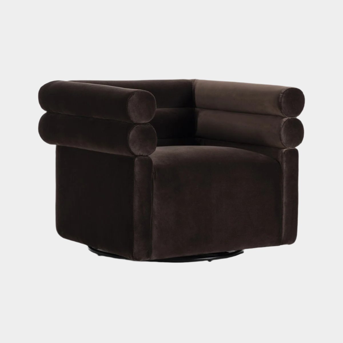 Chaise pivotante canalisée Voohres
