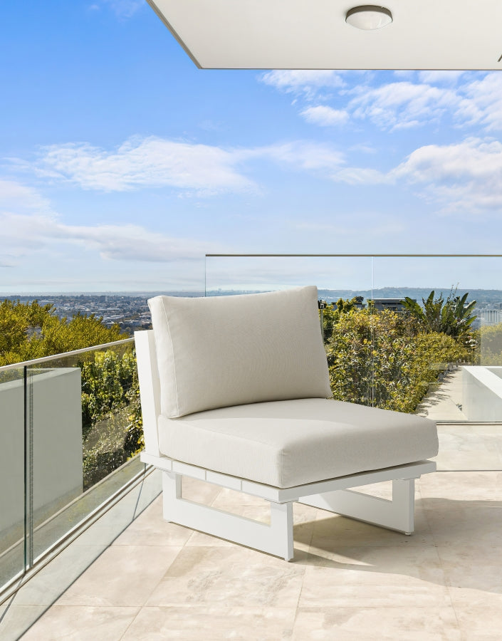 Chaise longue en tissu Orian Teddy