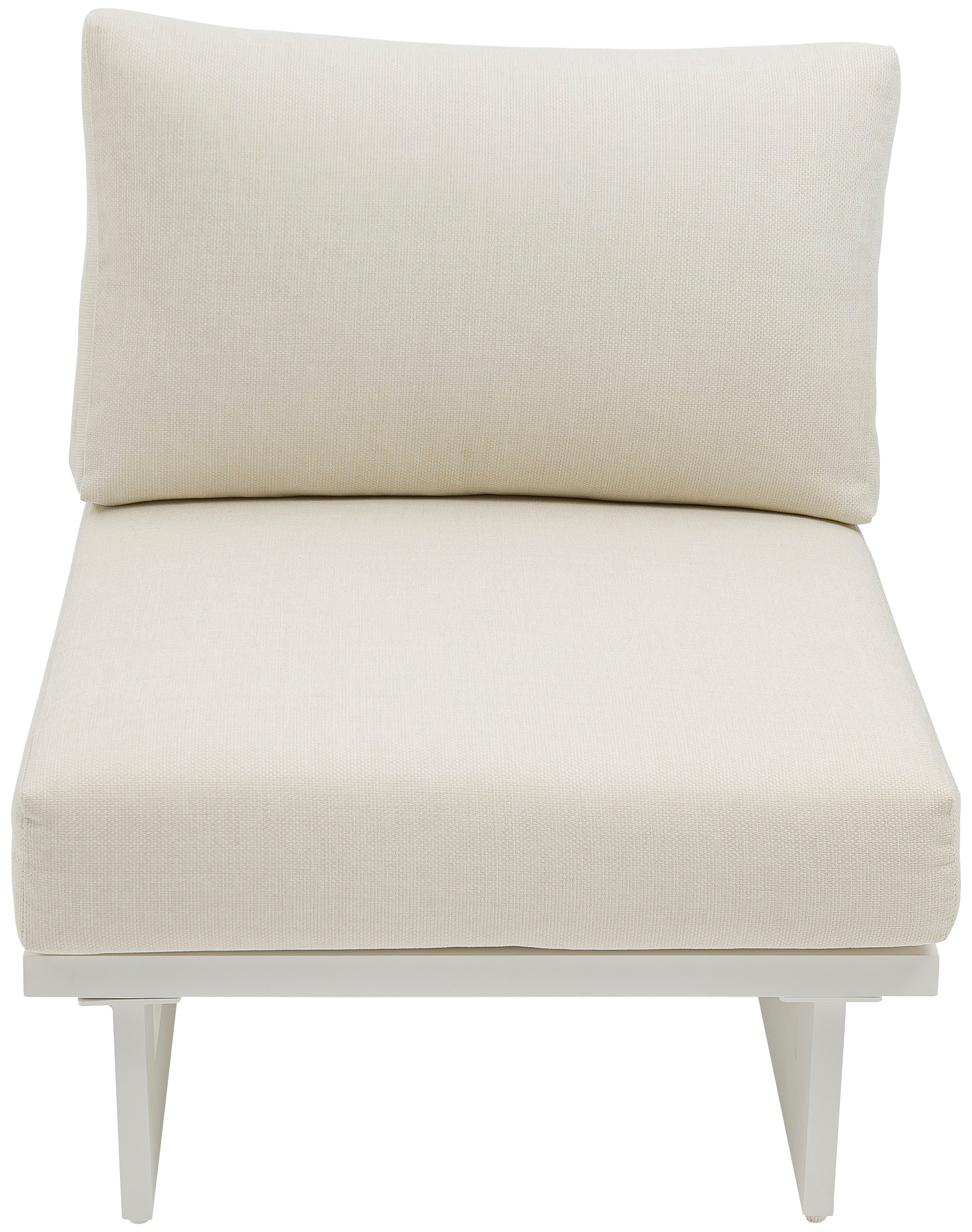 Chaise longue en tissu Orian Teddy