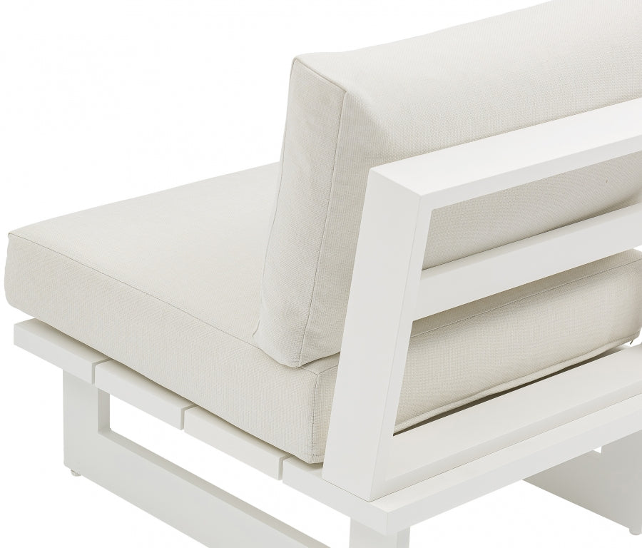 Chaise longue en tissu Orian Teddy