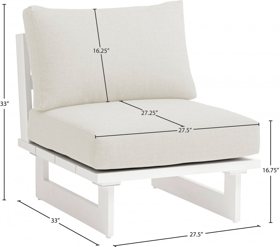 Chaise longue en tissu Orian Teddy