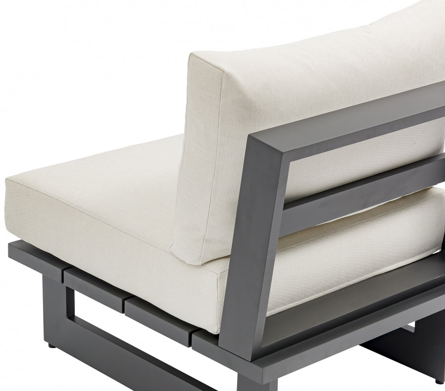 Chaise longue en tissu Orian Teddy