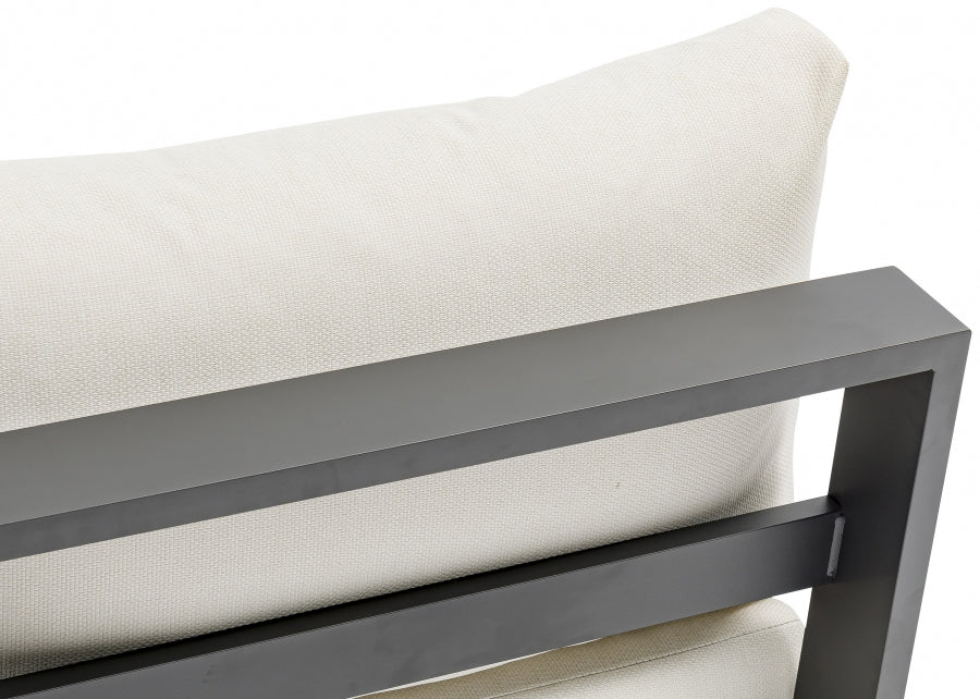 Chaise longue en tissu Orian Teddy