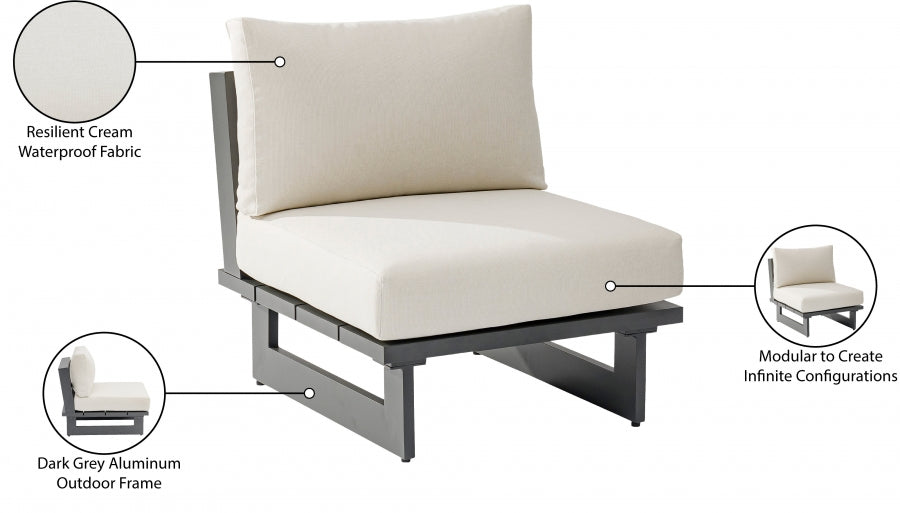 Chaise longue en tissu Orian Teddy