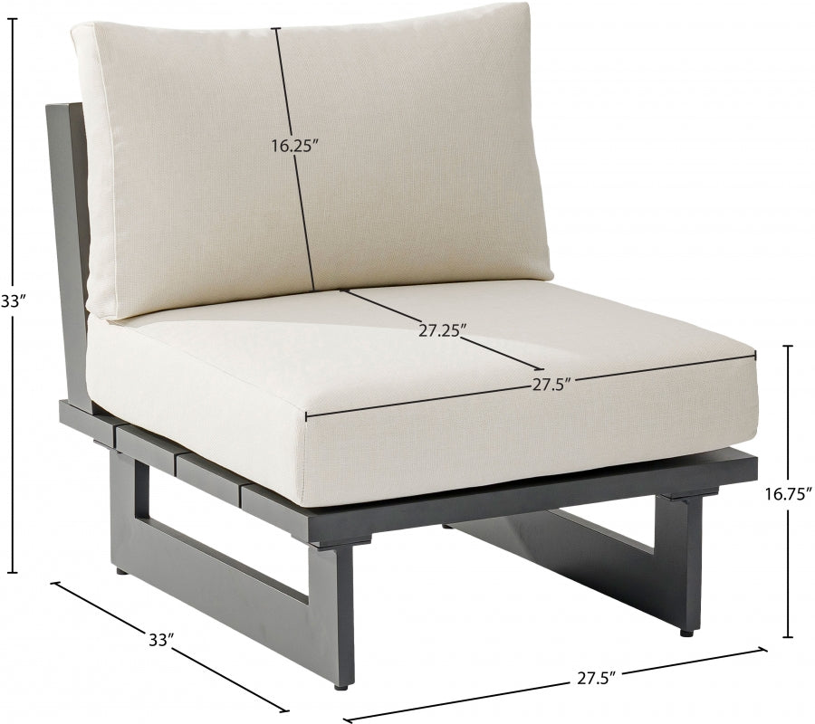 Chaise longue en tissu Orian Teddy