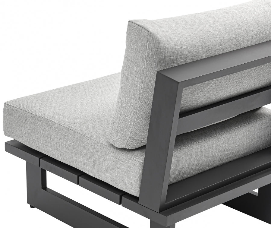 Chaise longue en tissu Orian Teddy