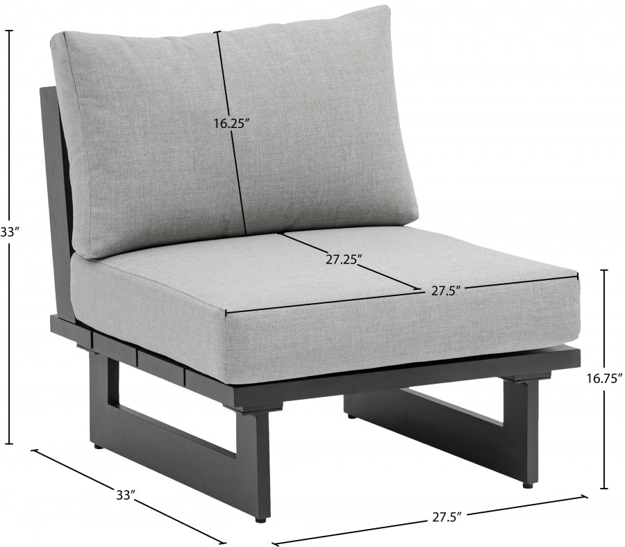 Chaise longue en tissu Orian Teddy