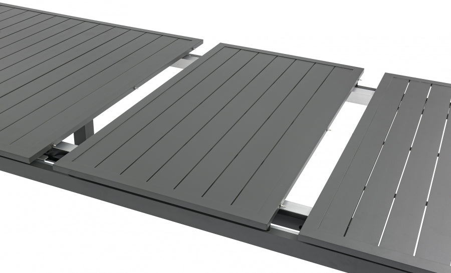 Maldives 95.5" Aluminum Outdoor Patio Dining Table