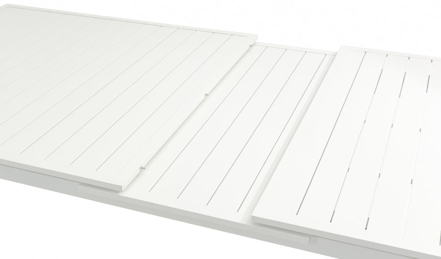 Maldives 95.5" Aluminum Outdoor Patio Dining Table