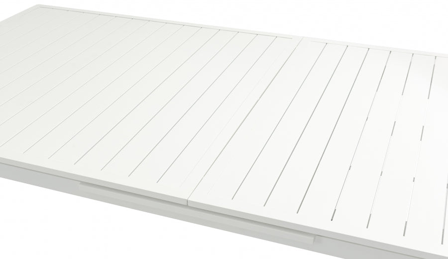 Maldives 95.5" Aluminum Outdoor Patio Dining Table
