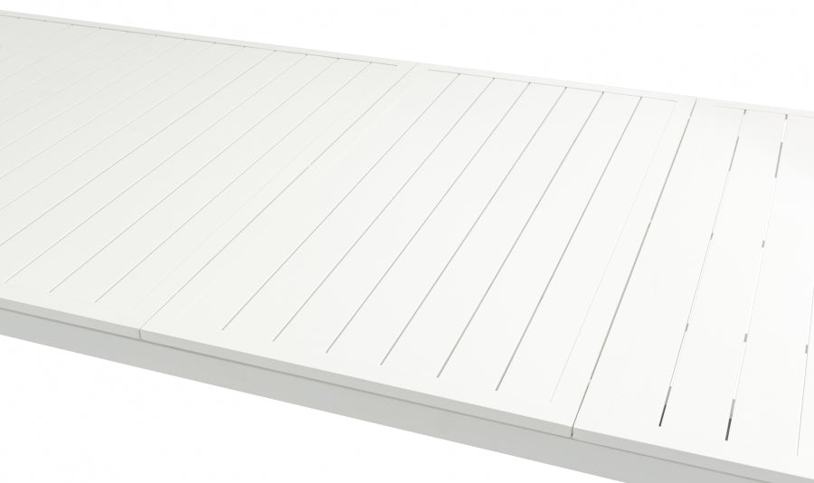 Maldives 95.5" Aluminum Outdoor Patio Dining Table