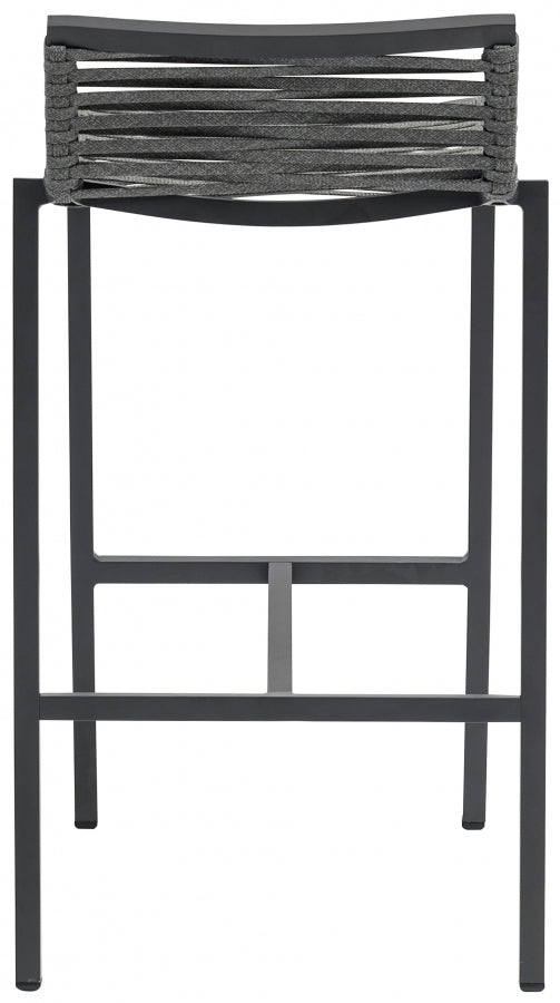 Maldives Mesh And Rope Fabric Outdoor Patio Bar Stool