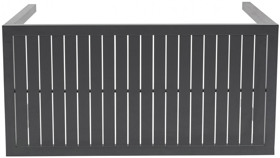 Maldives Aluminum Outdoor Patio Rectangle Bar Table