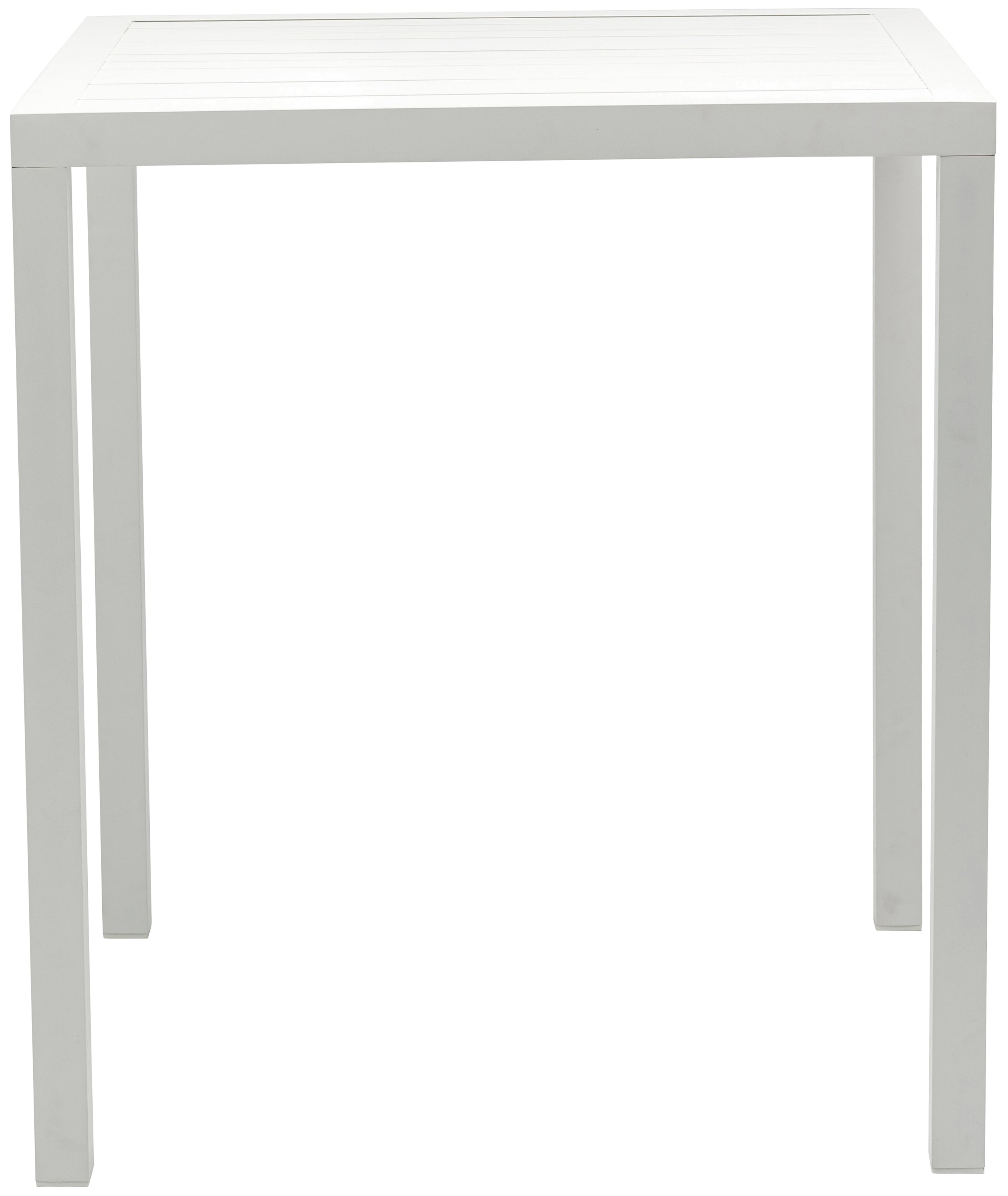 Maldives Aluminum Outdoor Patio Square Bar Table