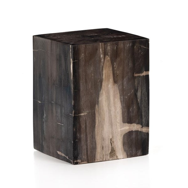 Buck End Table - Dark Petrified Wood