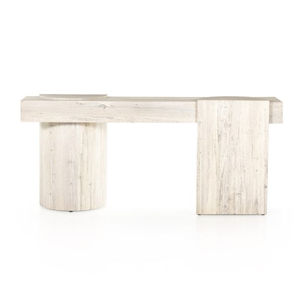 Georgie Console Table  - Bleached Spalted