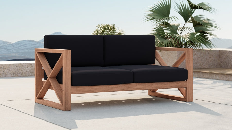 Chaise longue en tissu Orian Teddy