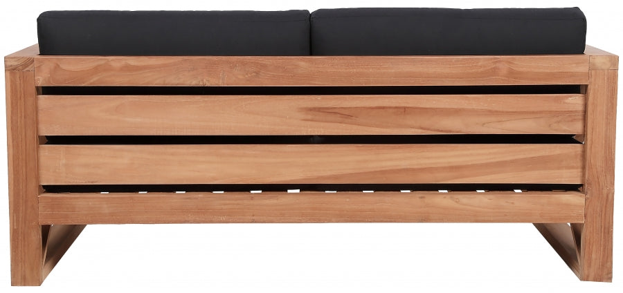 Chaise longue en tissu Orian Teddy
