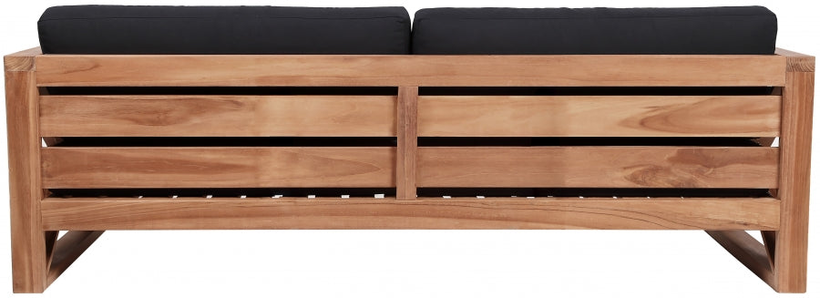 Chaise longue en tissu Orian Teddy