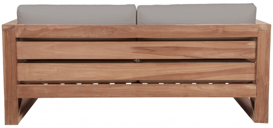Chaise longue en tissu Orian Teddy