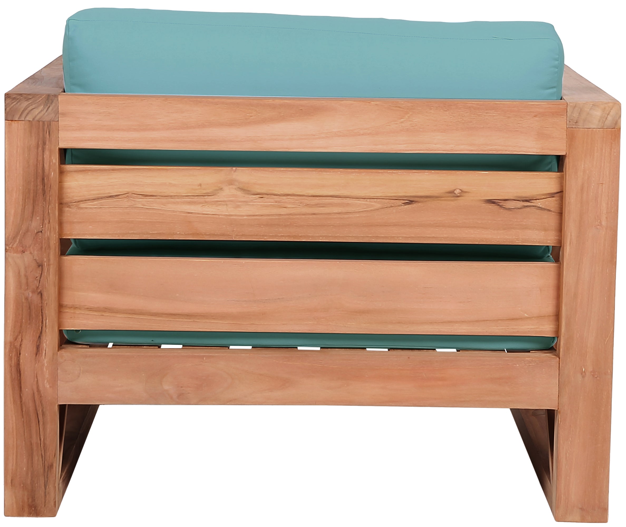 Chaise d'appoint d'extérieur en tissu résistant à l'eau Anguilla