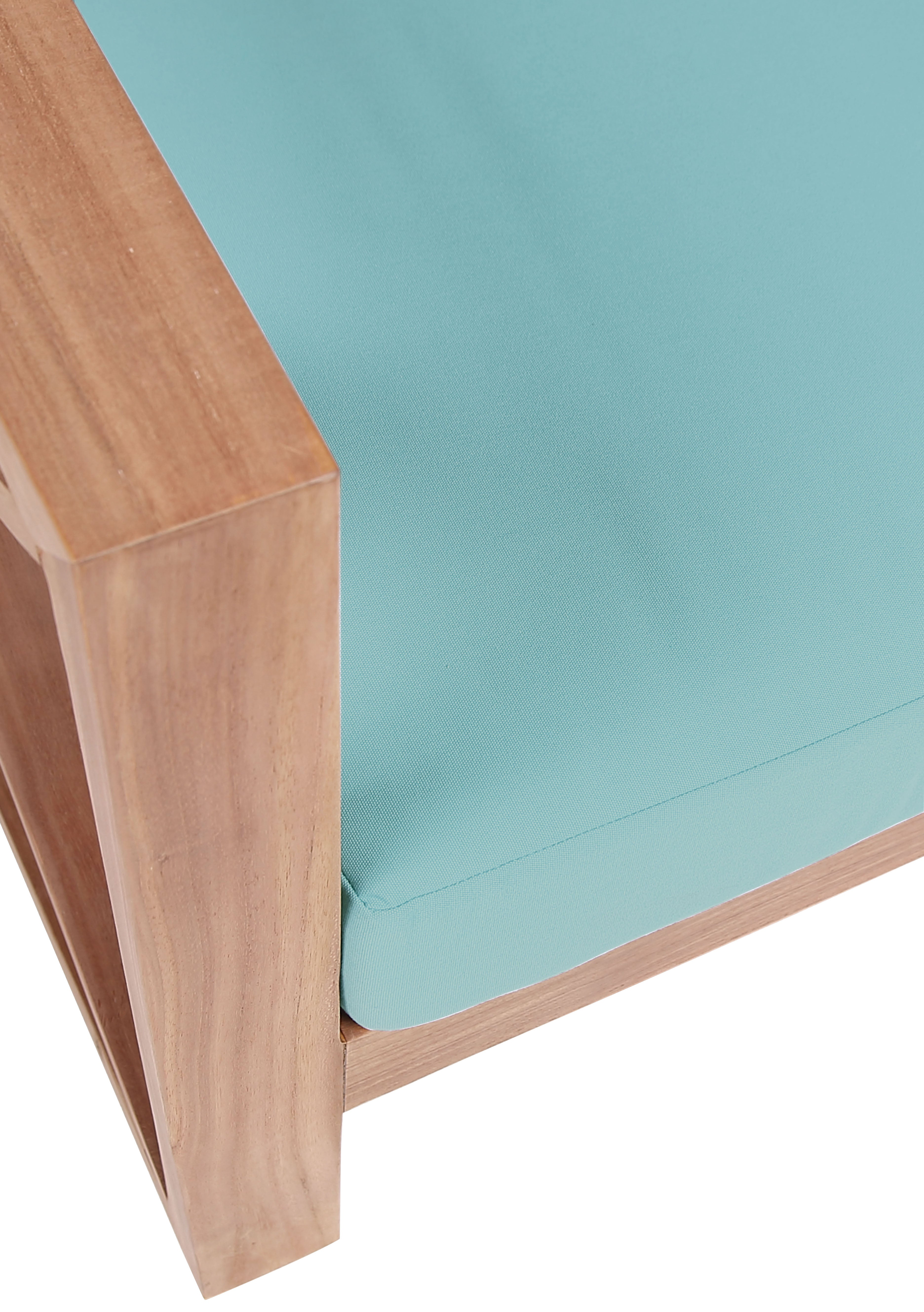 Chaise d'appoint d'extérieur en tissu résistant à l'eau Anguilla