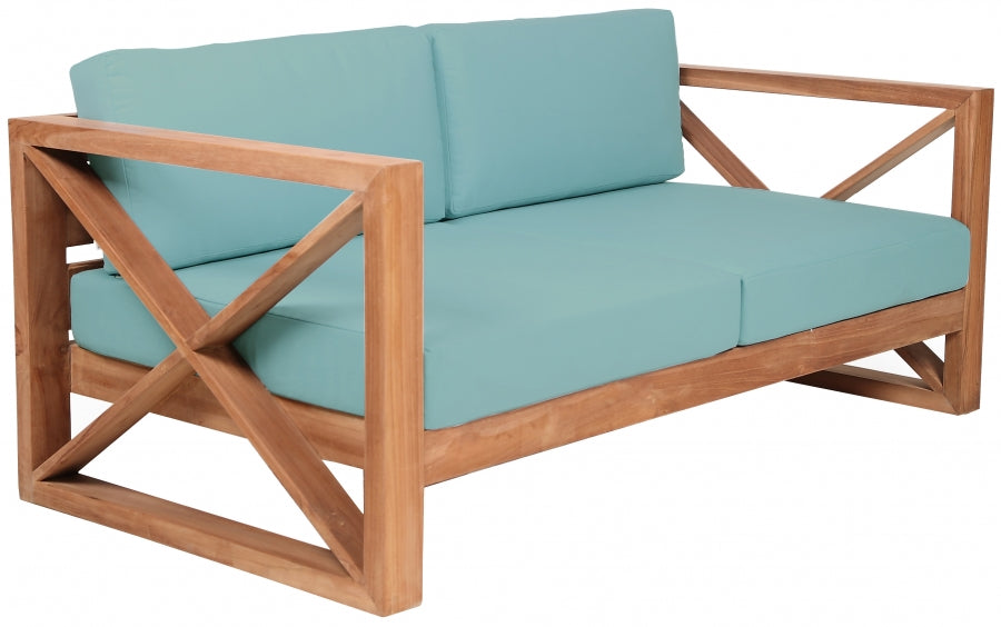 Chaise longue en tissu Orian Teddy