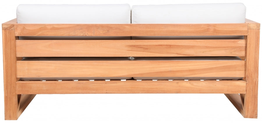 Chaise longue en tissu Orian Teddy