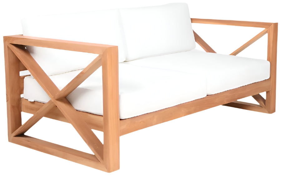 Chaise longue en tissu Orian Teddy