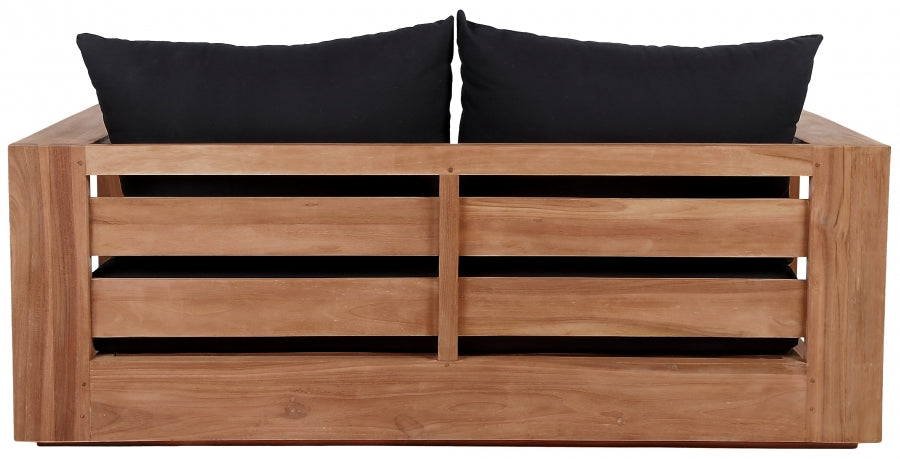 Chaise longue en tissu Orian Teddy