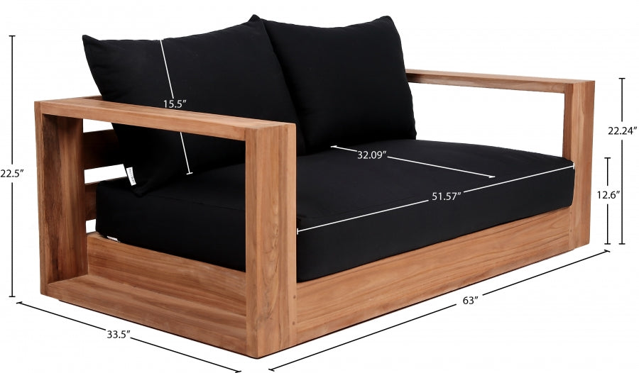 Chaise longue en tissu Orian Teddy