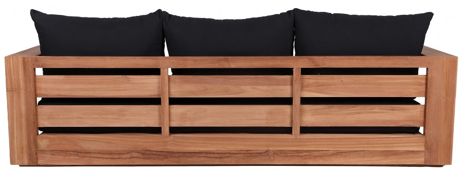 Chaise longue en tissu Orian Teddy