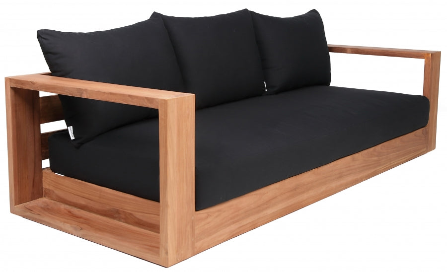 Chaise longue en tissu Orian Teddy