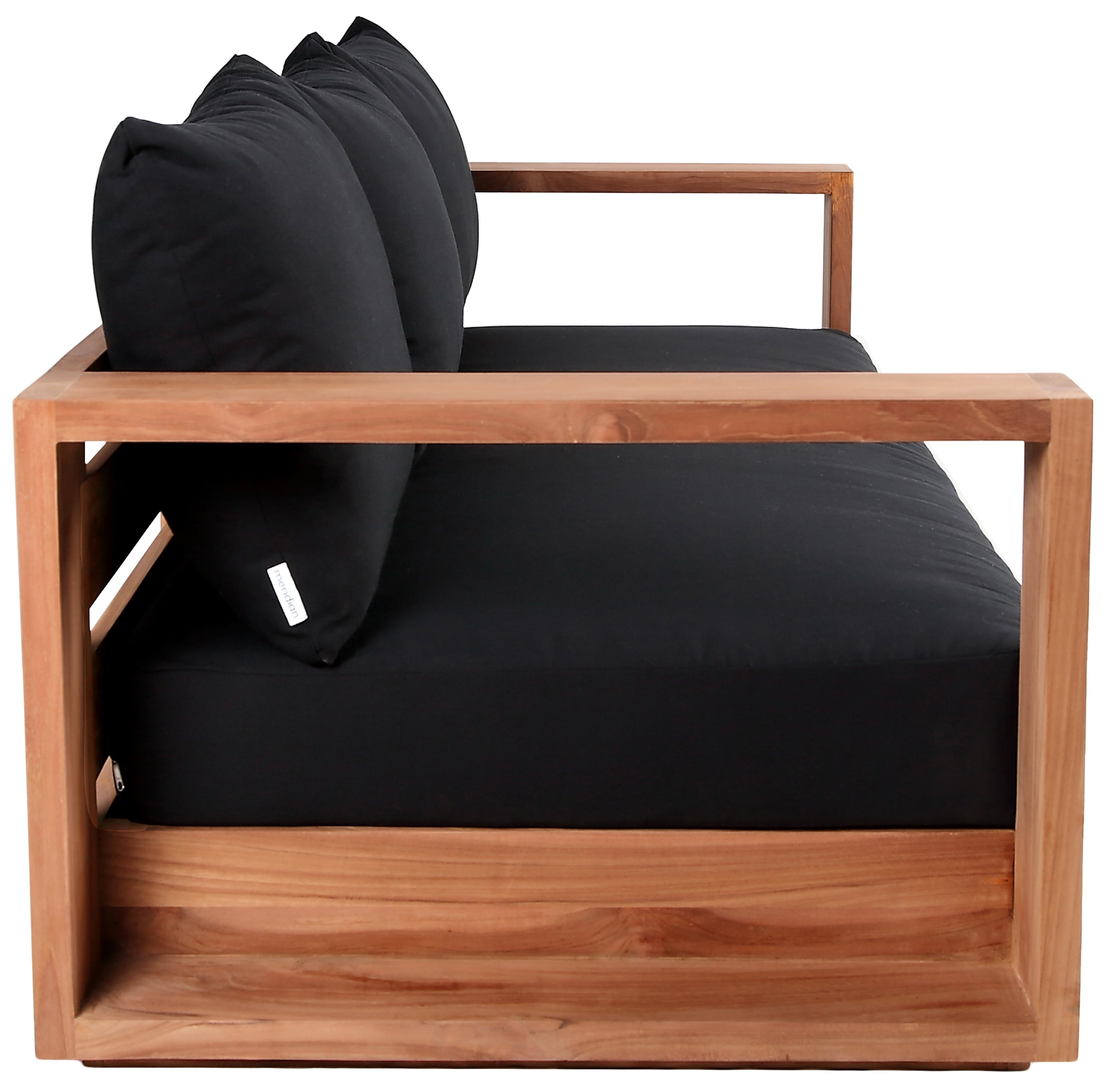 Chaise longue en tissu Orian Teddy