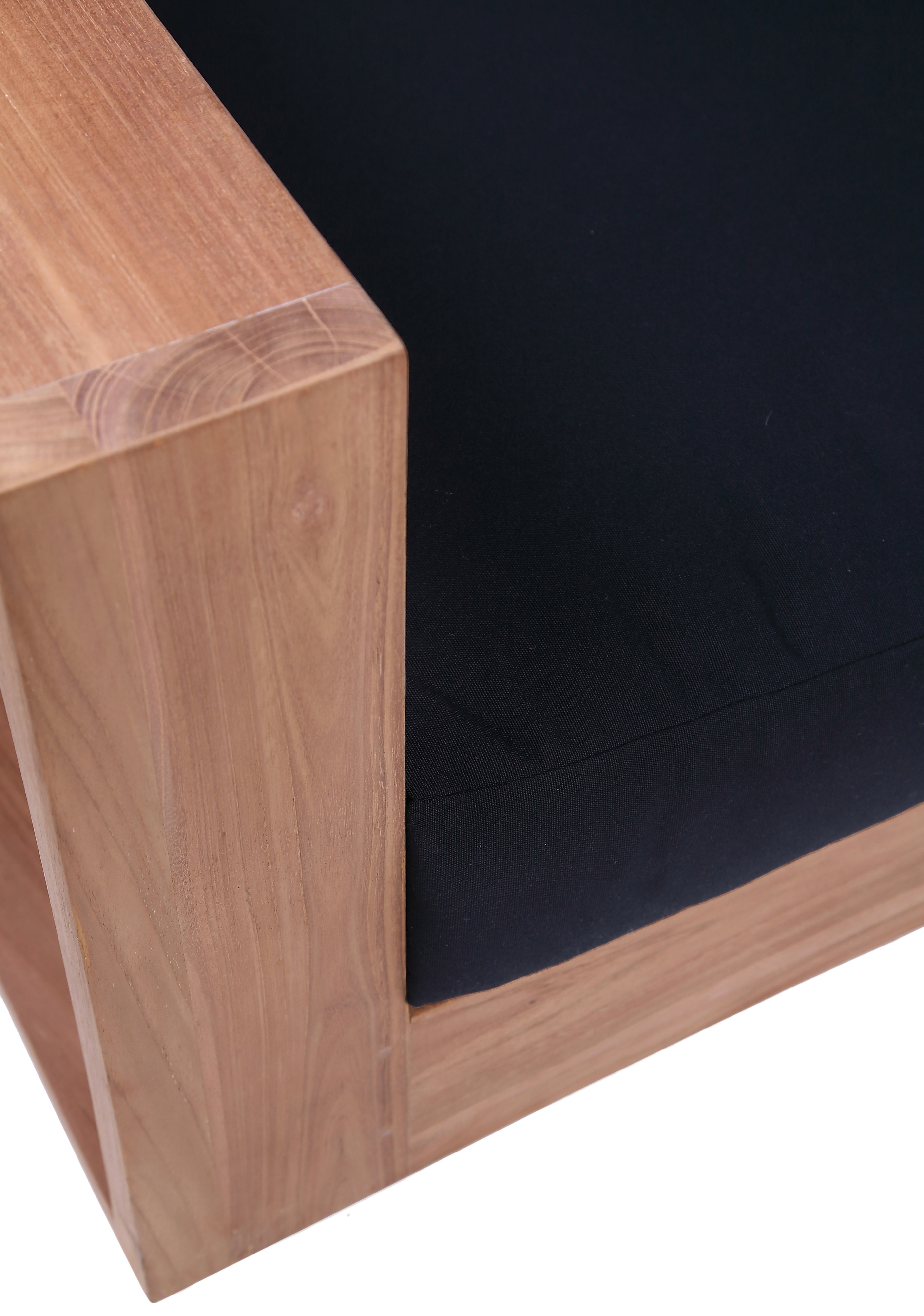 Chaise longue en tissu Orian Teddy