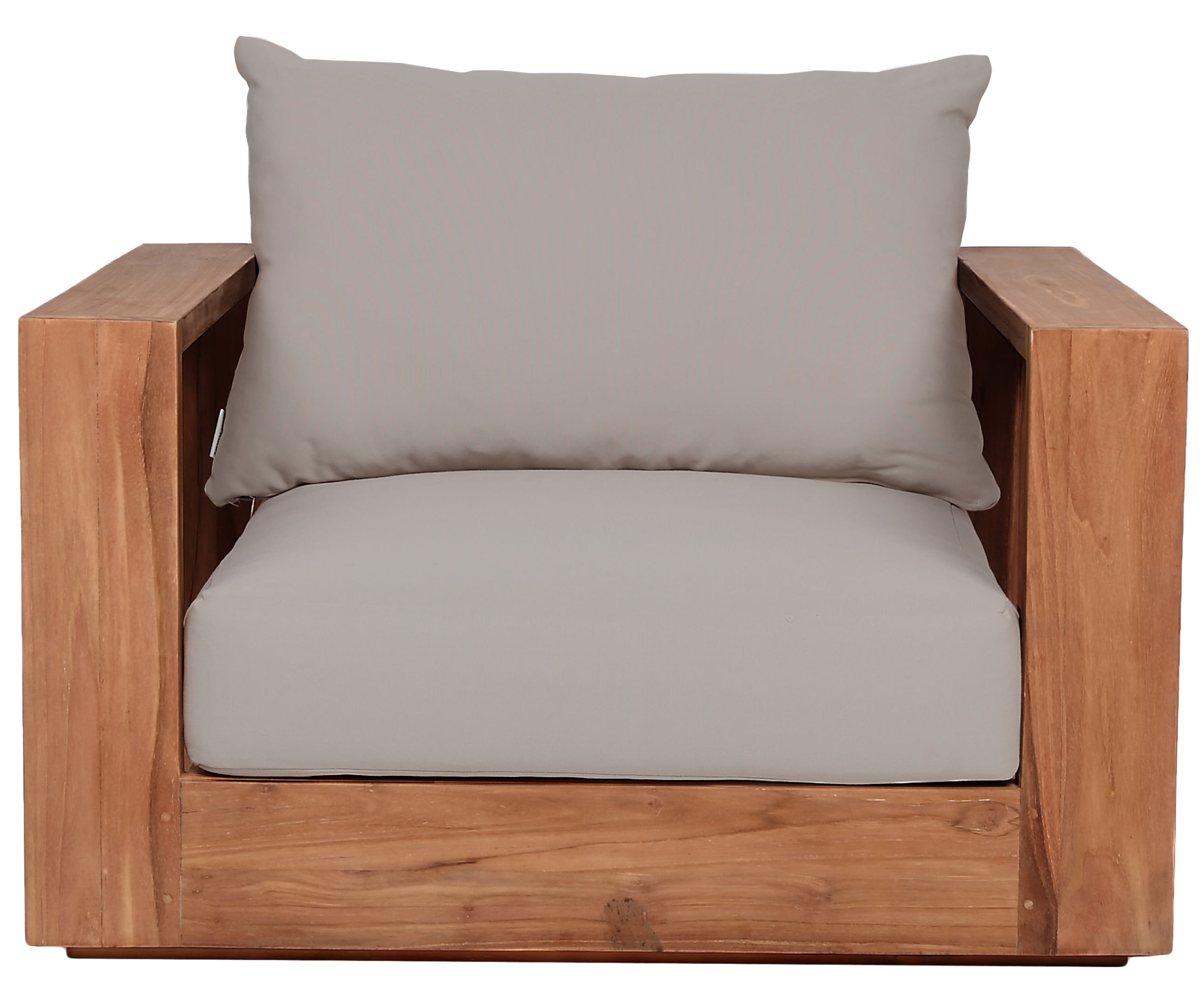 Chaise d'appoint d'extérieur en tissu résistant à l'eau Tulum