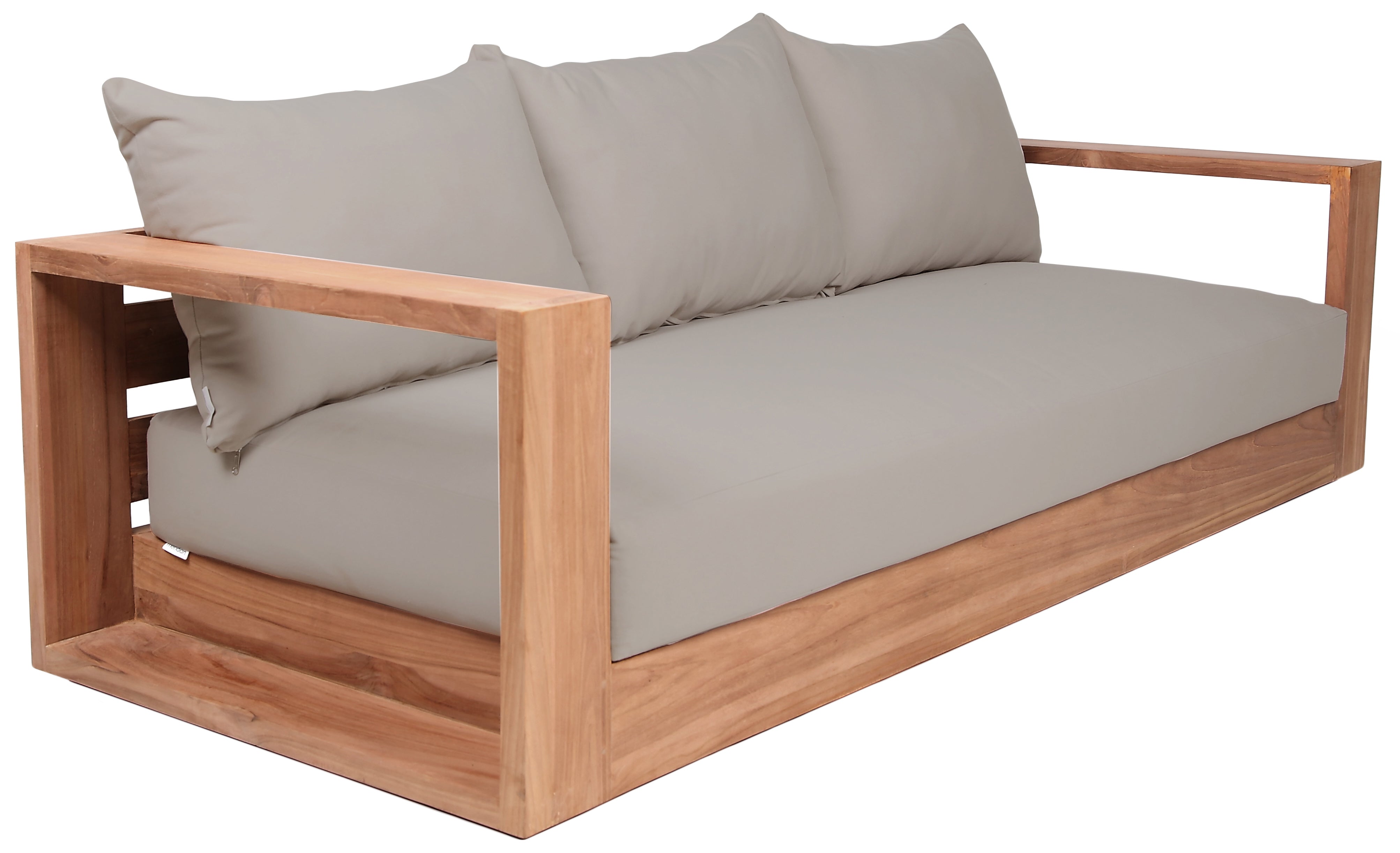 Chaise longue en tissu Orian Teddy