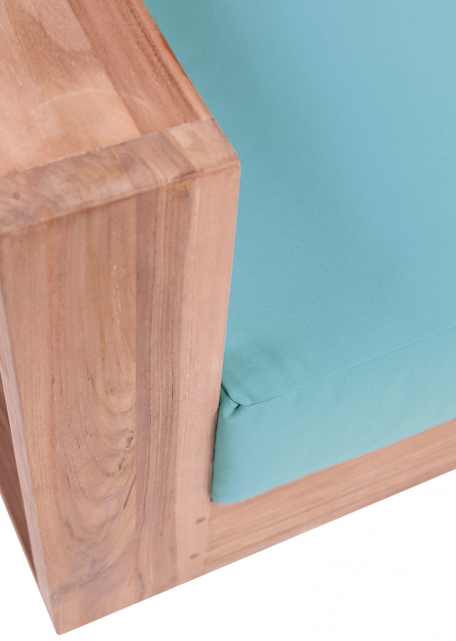 Chaise longue en tissu Orian Teddy