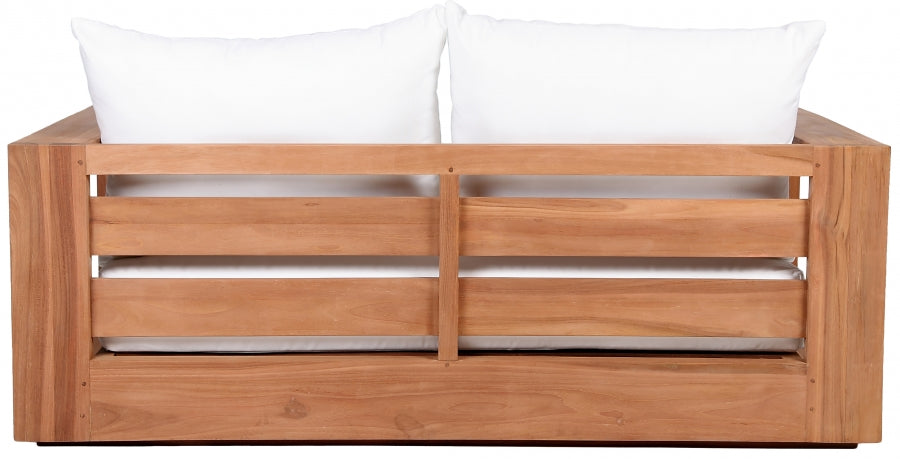 Chaise longue en tissu Orian Teddy