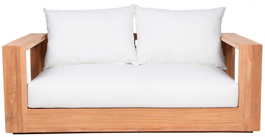 Chaise longue en tissu Orian Teddy