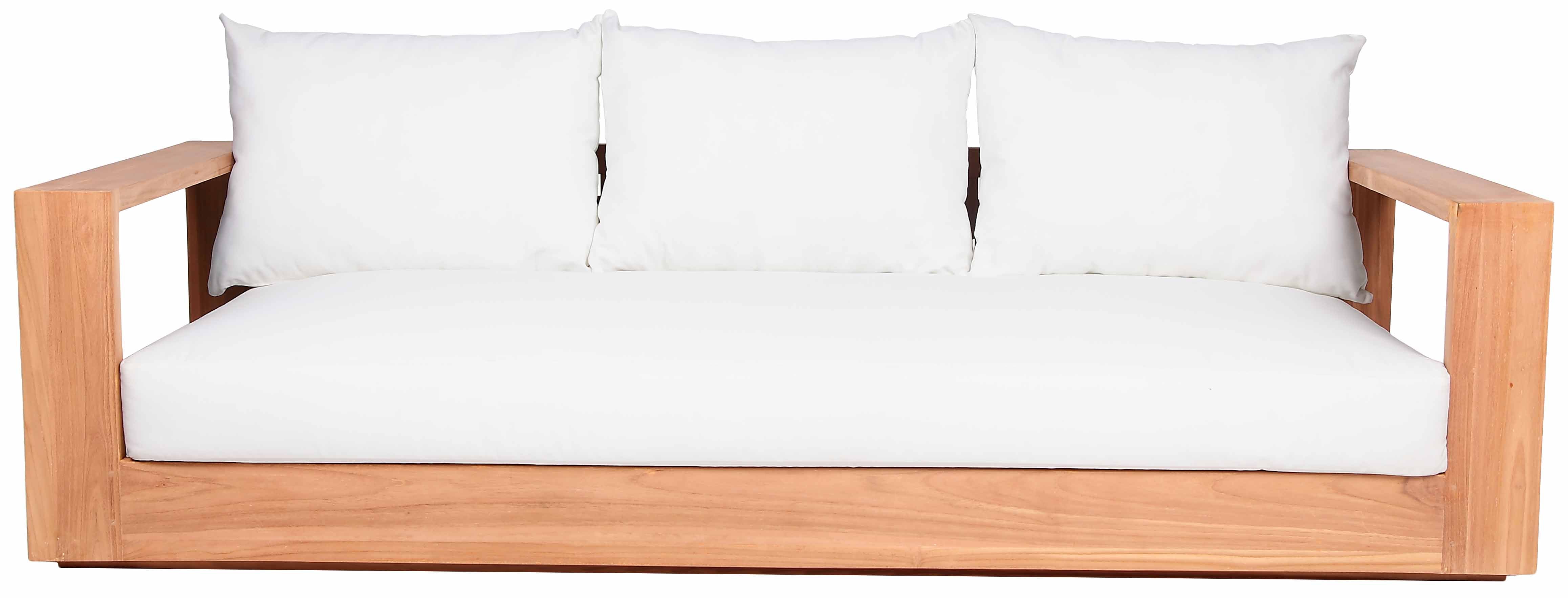 Chaise longue en tissu Orian Teddy