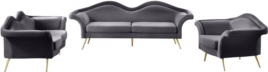 Fauteuil d'appoint rembourré en chenille Vivi