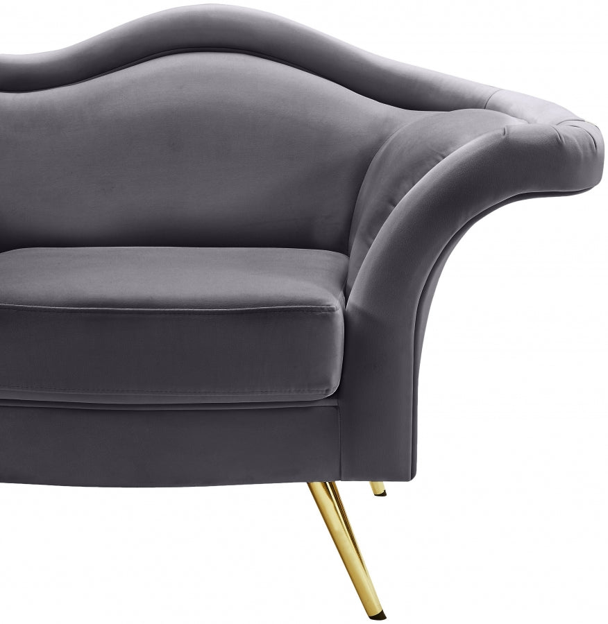 Fauteuil d'appoint rembourré en chenille Vivi