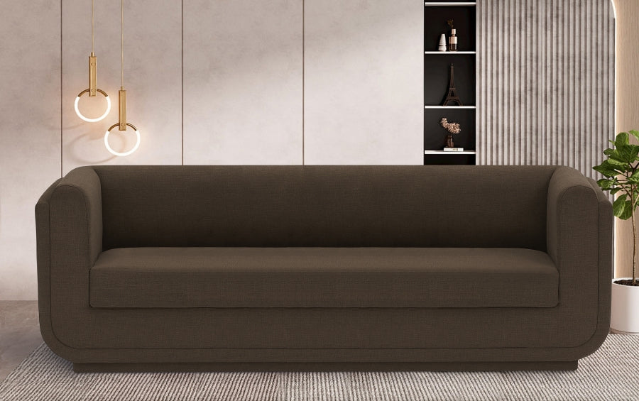 Kimora Linen Textured Fabric Sofa