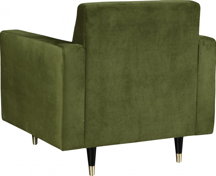 Fauteuil d'appoint rembourré en chenille Vivi