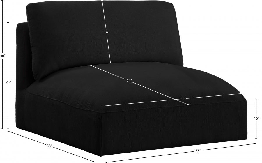 Fauteuil d'appoint rembourré en chenille Vivi