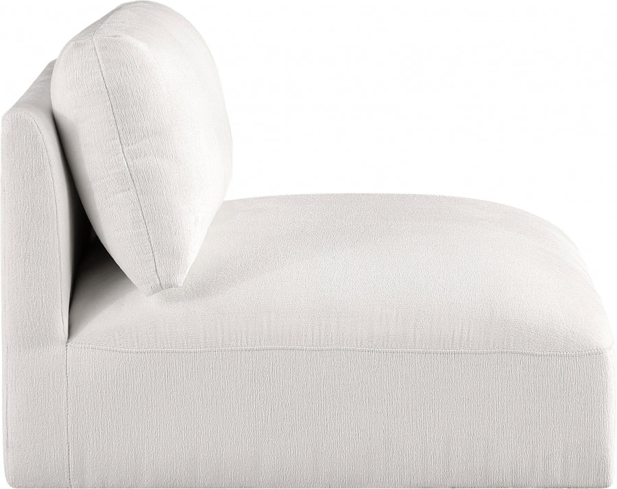 Fauteuil d'appoint rembourré en chenille Vivi