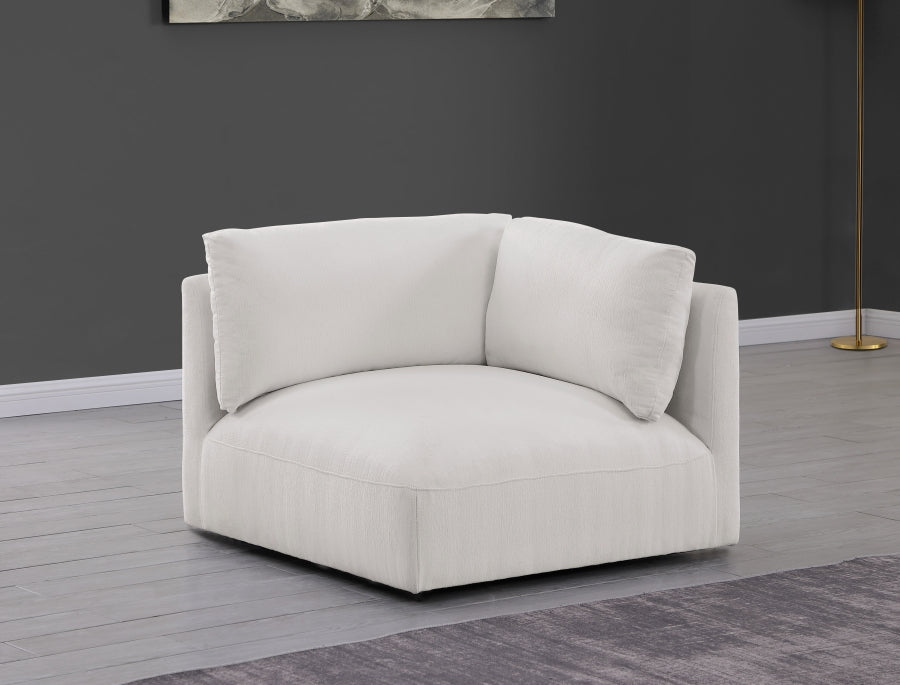 Fauteuil d'appoint rembourré en chenille Vivi