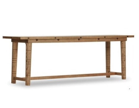 Flip Top Console Table - Toasted Ash